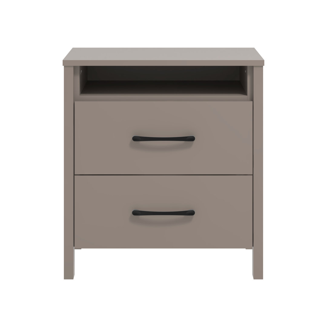 Allysyn 22.7" 2 Drawer Nightstand